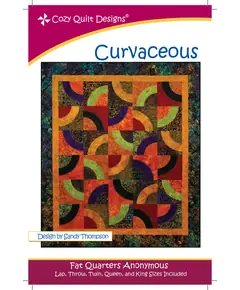 Curvaceous Pattern by Cozy Quilt Designs