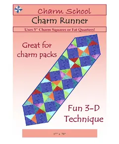 Charm Runner Pattern by Cozy Quilt Designs