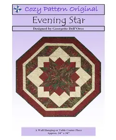 Evening star Pattern by Cozy Quilt Designs