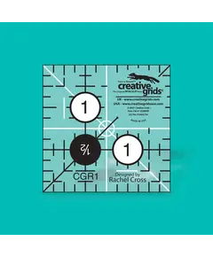 Creative Grids Quilt Ruler 1.5" x 1.5" CGR1 Non Slip SEE VIDEO