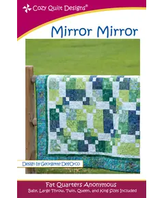 Mirror Mirror Pattern by Cozy Quilt Designs - Image of Pattern Cover
