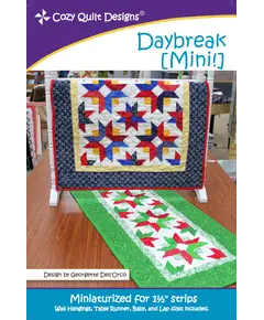 Daybreak Mini Pattern by Cozy Quilt Designs