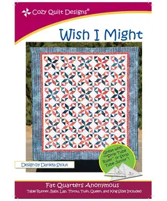 Wish I Might Pattern by Cozy Quilt Designs - Image of Pattern Cover
