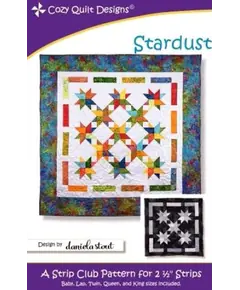 Stardust Pattern by Cozy Quilt Designs - Image of Pattern Cover
