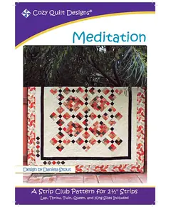 Meditation Pattern by Cozy Quilt Designs - Image of Pattern Cover