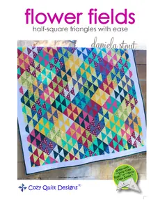 Flower Fields Pattern by Cozy Quilt Designs