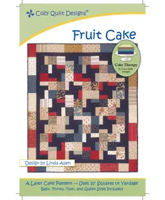 Fruit Cake Pattern by Cozy Quilt Designs