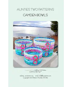 Camden Bowls Pattern by Aunties Two - See Videos