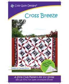 Cross Breeze Pattern by Cozy Quilt Designs