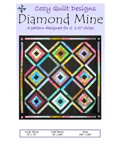 Diamond Mine Quilt Pattern by Cozy Quilt Designs