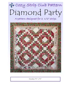 Diamond Party Quilt Pattern by Cozy Quilt Designs