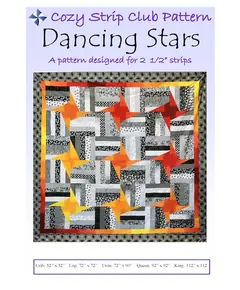 Dancing Stars Quilt Pattern by Cozy Quilt Designs