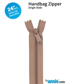 By Annie 24 Inch Handbag Zipper Rock Slide - See Video