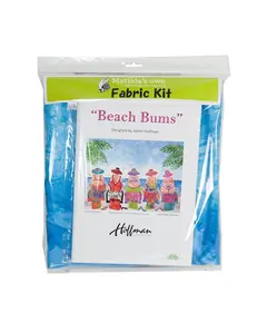 Beach Bums Applique Quilt Pattern and Fabric Kit by JoAnn Hoffman - Fabric and Pattern