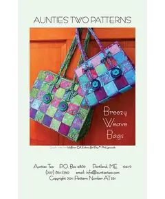 Breezy Weave Bag Pattern by Aunties Two