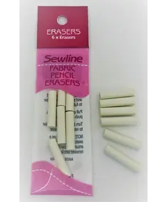 Fabric Pencil Eraser Refills Only by Sewline