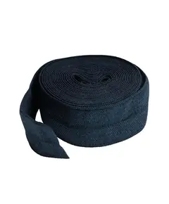 Fold Over Elastic 20mm x 1 Yard Navy By Annie