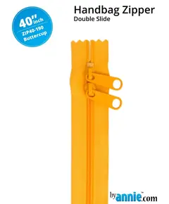 By Annie 40 Inch Handbag Zipper Buttercup - See Video