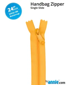 By Annie 24 Inch Handbag Zipper Buttercup - See Video