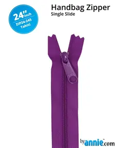 By Annie 24 Inch Handbag Zipper Tahiti - See Video
