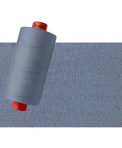 Light Antique Blue #0392 Rasant Thread 1000M - Image of Reel and Colour Swatch