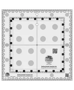 Creative Grids Batting Buddy Template Set CGRFLQD501 SEE VIDEO