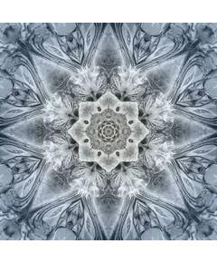 Slate Dream Big Kaleidoscope Hoffman Quilt Panel 43 x 43 Inches Digital Print