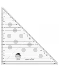 Folded Corner Clipper Tool XL by Creative Grids - Image of Clipper Tool Ruler