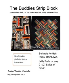 Buddies Strip Quilt Pattern