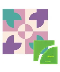 Drunkards Path 2 inch Patchwork Template Set