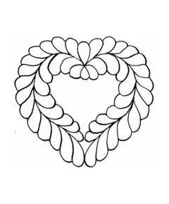 Feather Heart #30664