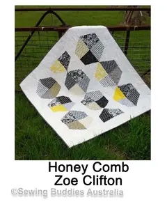 Honeycomb Quilt - by Zoe Clifton