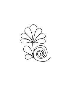 Spiral Flower #30359