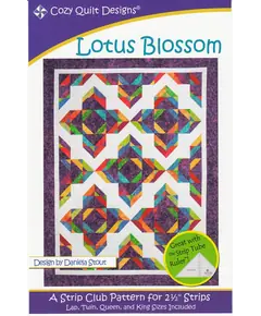 Lotus Blossom Pattern by Cozy Quilt Designs
