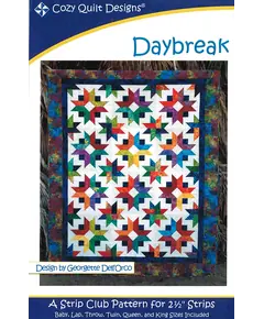 Daybreak Pattern by Cozy Quilt Designs - See Video