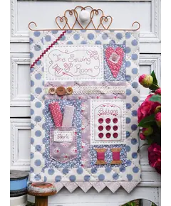 The Sewing Room - Wall hanging by Sally Giblin, The Rivendale Collection