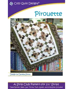 Pirouette Pattern by Cozy Quilt Designs - See Video