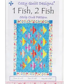 1 Fish 2 Fish Pattern by Cozy Quilt Designs