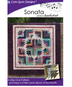 Sonata Pattern (Bel Canto Block 2) by Cozy Quilt Designs