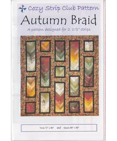 Autumn Braid Pattern by Cozy Quilt Designs