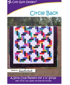 Circle Back Pattern by Cozy Quilt Designs - See Video