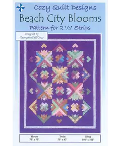 Beach City Blooms Pattern by Cozy Quilt Designs