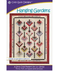 Hanging Gardens Pattern by Cozy Quilt Designs - See Video