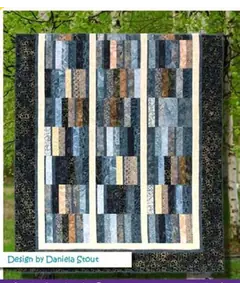 Blurred Lines Pattern by Cozy Quilt Designs - See Video