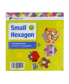 Hexagon Set Sml Patchwork Template Matilda's Own