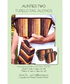 Tupelo Tag Alongs Bags by Aunties Two