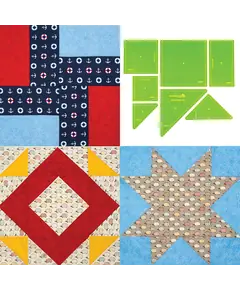 Back To Basics 4G Patchwork Template Set - Meredithe Clark