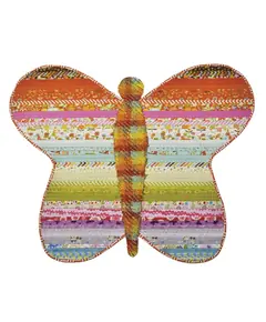 Butterfly Floor Jelly Roll Rug Pattern