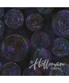 Hoffman Ripple Amythest Batik - Wideback