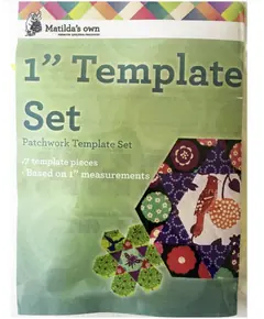 One Inch Mixed Set Patchwork Template Matilda's Own